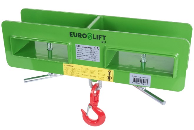 Захват крюковой для вилочных погрузчиков Euro-Lift MK10
