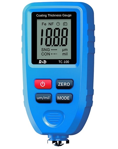 Толщиномер лакокрасочного покрытия R&D TC100 Blue