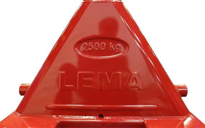 Гидравлическая тележка LEMA LM 25 III 1150x550