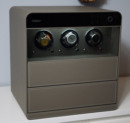 Сейф Klesto JSM-3 для часов и украшений, дымчатый серый