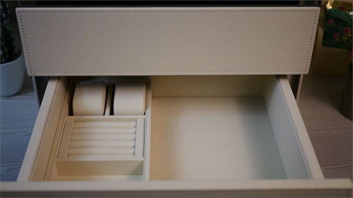 Сейф Klesto JSM-3 для часов и украшений, слоновая кость