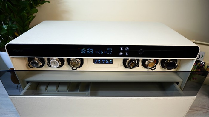 Сейф Klesto JSM-6 для часов и украшений, слоновая кость