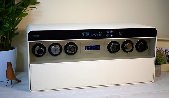 Сейф Klesto JSM-6 для часов и украшений, слоновая кость