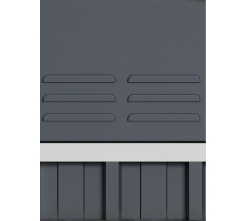 Металлический хозблок Klesto MS-246 графит