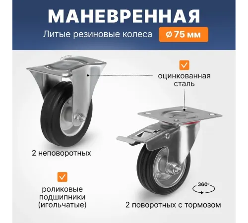 Тележка инструментальная ТПИ-3
